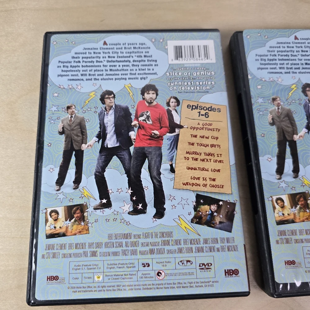 Flight of the Conchords DVD Set